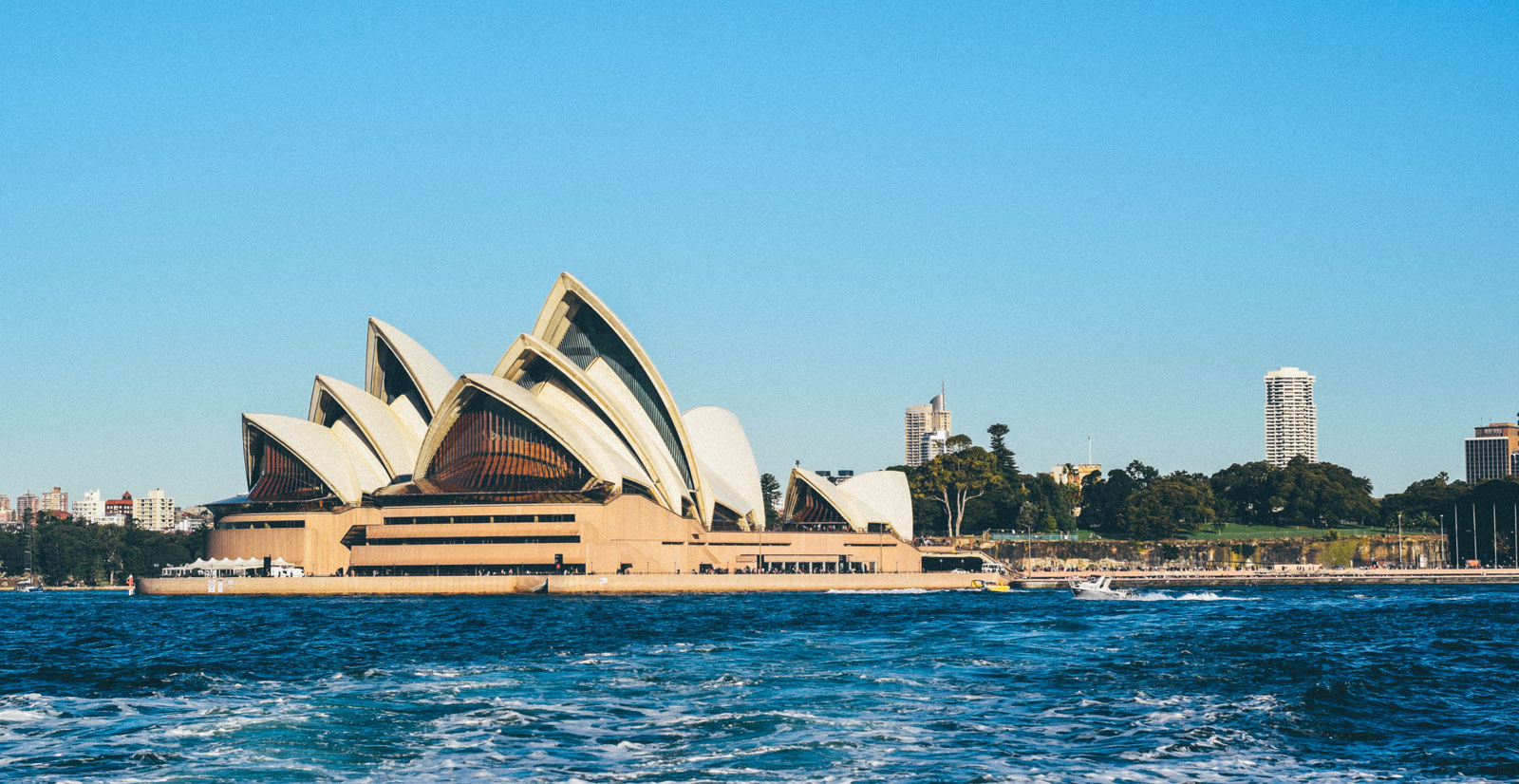 Sydney Opera House from the water