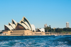 Sydney Opera House from the water